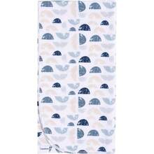 Gerber - Mantas Unisex para bebé, 100% Franela de algodón, 30 x 30 Pulgadas (Paquete de 4), Arco Iris Bohemio, Talla única - Calma costera - Ver 5