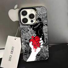 Funda para teléfono G-Green Day Band para 17,16,15,14,13,12,11,Pro,Max,Plus, cubierta mate negra a prueba de golpes - Z4 - Ver 4