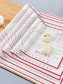 1件装揉面垫、糕点垫、带刻度的超强不粘烘焙垫、翻糖垫、操作台垫、擀面垫、派皮垫、卷式揉面垫，返校必备 - - - 查看 1