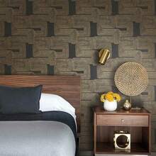 Wall Paper - Black/Gold - View 1