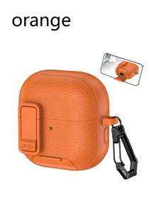 适用于 Pro 3 (2025)/ 4/4 (ANC) 的保护壳，兼容 Pro 第二代 (2022-2024) (USB-C)，带锁扣的防摔保护套，多色可选 - 彩色 - 查看 47