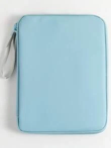 Una bolsa de transporte manual para tableta, una bolsa de almacenamiento de tableta simple y de moda, una bolsa de estuche interior portátil y resistente al agua, una bolsa de computadora de PU de 11 pulgadas y 13 pulgadas adecuada para uso en el hogar, viajes, vacaciones y la escuela - Multicolor - Ver 17