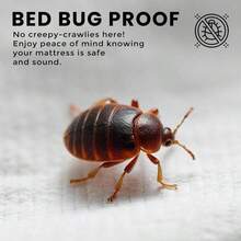 Utopia Bedding Premium Waterproof Bed Bug Mattress Cover, Queen Zippered Mattress Protector, 12 Inches Deep, Dust Mite Proof 6-Sided Mattress Encasement For Bed - ColorF - View 4