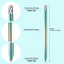 1pc/3pcs Stylus Pen, Suitable For Tablets And Smartphones, Compatible With Touch Screens - Multicolor - View 2
