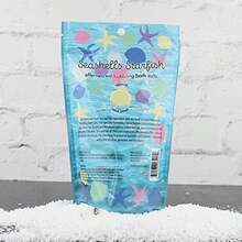Primal Elements Sal marina desintoxicante, de aromaterapia burbujeantes, vainilla de Tahití, bolsa resellable de 12 onzas(Conchas marinas y estrella de mar) - Multicolor - Ver 4