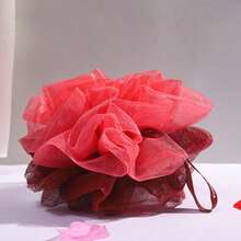 1/2Pcs Shower Sponge, Soft Body Scrubber, Mesh Bath Ball, Foam Ball, Unisex.