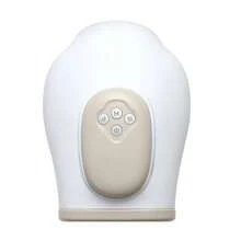 便携式手腕按摩器，带加热和加压功能 - 3 种温度设置和 5 种加压模式，USB 供电无线设计，配备掌部揉捏滚轮，缓解手指麻木，符合人体工程学，有效缓解腕管综合征，帮助您深度放松。男女皆宜的理想礼物。 - 白色 - 查看 11