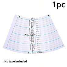 Convenient Sizing Measurement Tool, Bracelet Mandrel, Bracelet Measurement Card