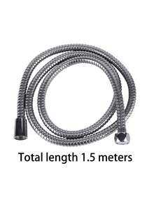 High-Pressure Square Handheld Shower Set (Shower Head/Hoses/Bracket), Minimalist Bathroom Shower Head, Featuring Strong Pressure Boost And High Water Flow, Suitable For Home Bathroom Showers And Hot Water Supply. - Multicolor - View 11