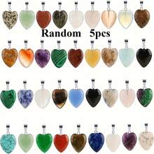 5/10/20/30/40颗装多色天然石吊坠 - 各种不对称形状的宝石珠子，石英月光石饰品 - 适用于DIY珠宝制作，手链，项链，耳环，珠宝制作珠子 - 彩色 - 查看 43