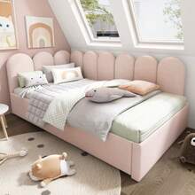 Bed Frames - Pink - View 1