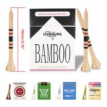 10个装高尔夫球架，趣味高尔夫球架，开放式设计，休闲生活配件，创意圣诞高尔夫礼物 - 彩色 - 查看 5