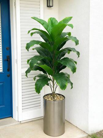 1 件 80 厘米 18/21 叶人造热带棕榈椰子树，室内装饰绿色植物，家居装饰，情人节，礼物