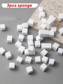 100pcs Mini Sponge Blocks With 4-Claw Tweezers, Stainless Steel Manicure Tools - Manicure Gradient Color Sponge, Gradient Nail Polish Tools, Gel Nail Polish Sponge, Suitable For Manicure, Gel Nail Polish And Mirror Powder, Manicure Supplies, Durable Manicure Tools, Manicure Set, Multiple Colors Available