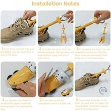 Estirador de Zapatos, Par de Ensanchadores de Zapatos de 4 vías, Extensores de Horma Para Mujeres y Hombres Con Pies Anchos - S (Para calzado de mujer MX 3.5-10) - Ver 5