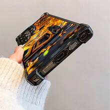 Funda de Teléfono de Coche de Sueño Creativo para S25 S24 S23 S22 S21 S20 FE S20 Ultra A03s A04E/M04 A05s A06 4G A13 4G A15 4G/5G A25 5G A32 4G A55 5G A03 A04 A05 A12/M12 4G A13 5G/A04S A16 4G/5G A35 5G S20 S20 Plus A34 S21 FE Ultra Plus 4G 5G Funda Trasera Transparente Suave a Prueba de Golpes - Colores mixtos - Ver 6