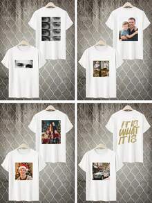 Custom White T-Shirt, Ideal For Personal And Professional Branding, Group Activities, And Everyday Fashion Summer - White - View 4