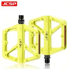 JCSP 1 Pair Bicycle Pedals, Wide Bicycle Pedals With 20 Anti-Slip Studs, Nylon Bike Pedals, Suitable For Road Bikes And Mountain Bikes, Bicycle Accessories - Clear - View 9