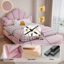 Bed Frames - Pink - View 5