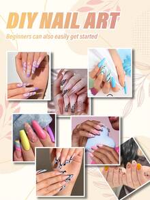 1set Nail Doodle Pen, 12-Color Acrylic Paint Pen, Nail Paint DIY Quick Drying Dot Stitching Pen, Precision 3D Doodle Nail Art Pen, Nail Art Pen Set, Quick Drying, Suitable For Home And Salon DIY,Valentine's Day Nail Supplies Gift Graduation Gifts - 彩色 - 查看 6