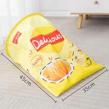 Túnel plegable de papel arrugado como juguete para gatos y amantes de los gatos, autoentretenemiento para gatear, juguete de actividad para amantes de los gatos y mamás de gatos - Multicolor - Ver 10