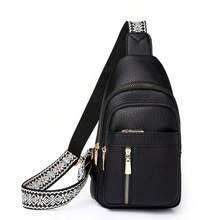 Lightweight,Business Casual Mini Crocodile Embossed Twist Lock Flap Square Bag For Teen Girls Women College Students,Rookies & White-Collar Workers Perfect For Office,College,Work ,Business,Commute,Outdoors, Travel, Outings, Animal Print Women Bag - 白色 - 查看 5
