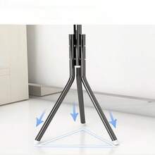 69-Inch Tall Iron Garment Rack, Floor Standing Coat Hanger, Sturdy And Fashionable, Movable And Easy To Assemble, Suitable For Living Room, Entryway, Bedroom, Study, Office - Multicolor - View 6