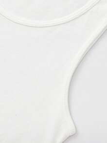 Balabala 少女纯棉背心 2 件装，柔软透气无袖打底衫，男女童皆宜 - 白紅色調 - 查看 5