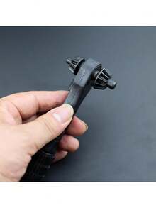 1件装电钻专用夹头扳手，省力二合一棘轮快速拆卸三爪扳手手枪钻配件 - 彩色 - 查看 3