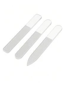 1 Pack Transparent Nano Glass Nail File, Polishing Nail File, Crystal Nail File, Suitable For Salon And Home Use, Suitable For Christmas, Halloween, Thanksgiving And Other Occasions - 3 Gift Sets - View 3