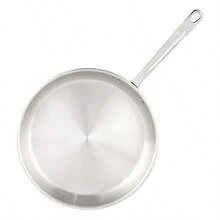 Basics Stainless Steel Tri-Ply Frying Pan 30 Cm Heat-Resistant Handle Silver - Silver - View 3
