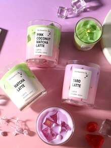 Nouvelles bougies parfumées en forme de tasse de café, bougies parfumées artisanales aux arômes de café, pêche blanche, thé vert, raisin. Décoration d'intérieur, aromathérapie, idéal comme cadeau pour Noël, Thanksgiving, la Saint-Valentin, les anniversaires et autres fêtes. Parfait pour les mères, sœurs, enfants, amoureux, amis et famille. - Multicolore - Voir 5