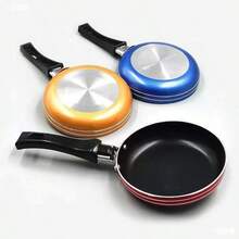 Sartén antiadherente mini de 12 cm/14 cm/16 cm, apta para utensilios de cocina (color aleatorio) - Multicolor - Ver 9