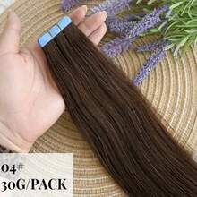 Tape In Hair Extension Human Hair Straight Invisible Tape In Human Hair Extension 2.5g/Pc 20pcs Natural Real Human Hair Tapes