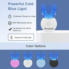 Teeth Whitening Kit Teeth Whitening Gel Gum Care Home Teeth Cleaner Cross-Border Wholesale Whitening Device - Default - View 4