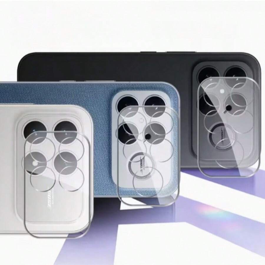 POCO F8 Pro & POCO F8 Ultra 镜头保护膜，高清透明镜头保护膜，防刮防摔钢化玻璃镜头保护膜 - 彩色 - 查看 1