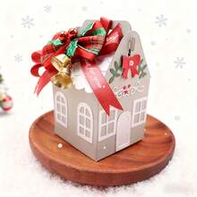 1 Pc, House-Shaped Metal Die-Cutting Mold Template For Scrapbooking, Photo Album Decoration, Embossing Paper, And Card Making. - Silver - View 4