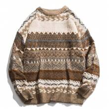 Men Sweatshirts - Coffee Brown - View 5