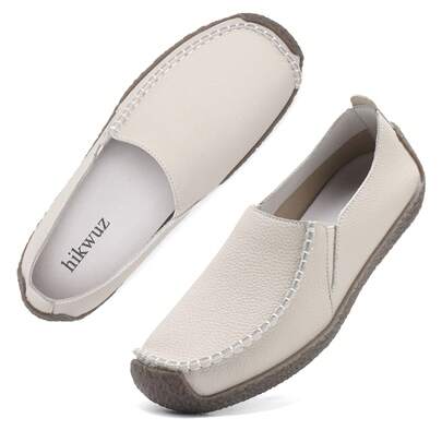 Women's Loafer Shoes – Lightweight And Comfortable Slip-On Flats Made From Microfiber Leather, Ideal For Business, Work, And Office Wear