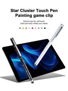 Starry Sky-pekpenna med diamantpekpenna, pekskärmspenna för telefon, teckning, spel, redigering, surfplatta - Multifärgad - Visa 3