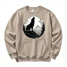 1/2/3pieces Easy To Stick, Mountain Top Wolf Howl - DIY Heat Transfer Patch, Washable, Suitable For T-Shirts, Jeans, Sweaters, Handbags And Pillows - Multicolor - View 9