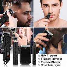 LQT 4pcs/2pcs/1pc Multi-Functional Men's Hair Tools, Professional Hair Clippers For Men, Electric Ear And Nose Hair Trimmer & Beard Trimmer - Sharp, USB Charging, Cordless, Portable Electric Shaver, Suitable For Family And Salon Barber Supplies, Father's Day/Christmas Men's Gifts - 彩色 - 查看 10