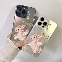 Cartoon Fashion Minimalist Phone case suitable for Redmi NOTE 13 14 PRO PLUS,  9 12 13 14 15 ULTRA. A gift for friends, a gift for family, couple's style, unisex, Halloween gift, Easter gift, colored silver phone case. - CYK Dibujos animados Moda Minimalista Negro ZDRY - Ver 3