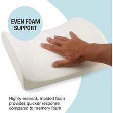 Duro-Med Relax-a-Bac, Back Support Cushion Pillow with Insert and Strap to Properly Align Spine and Ease Lower Back Pain, Gray(Negro) - Multicolor - Ver 3