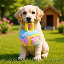 4-Sided Snuffle Mat For Dogs, Puzzle Feeding Pad, Scent Training Game, Interactive Chew Toy, Suitable For All Seasons - Multicolor - View 4