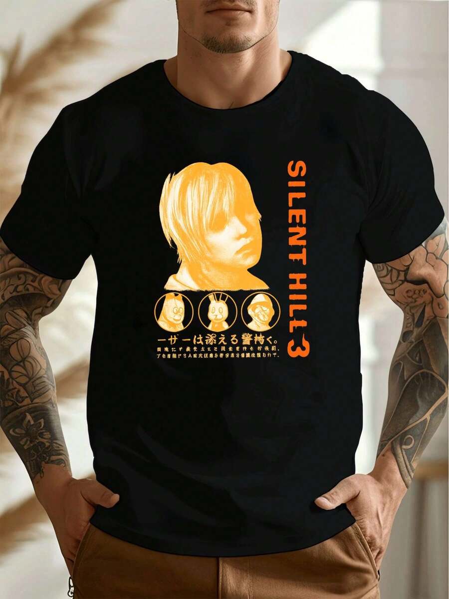 Men Sports Tees & Tanks - màu đen - Xem 1