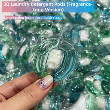 沙雪洗衣凝珠，持久留香，强效清洁，有效去污，护色，三合一强效家用洗衣机洗涤剂 - 彩色 - 查看 1