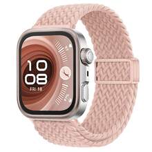 Correa de reloj magnética de nailon trenzado de un solo bucle compatible con Huawei Watch Fit 4/4 Pro, correa de reloj de silicona compatible con Huawei Watch Fit 3, pulsera compatible con Huawei Watch Fit 3 - Fit3/4/4Pro - Ver 33