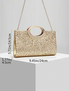 Neue funkelnde Handtasche mit Strass, formelle Clutch-Tasche für Bankette, Hochzeiten, Partys, Galas. Ein hervorragendes Geschenk für Frauen