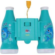 VGEBY Binoculares para niños, telescopio Compacto a Prueba de Golpes Binoculares de Aprendizaje Educativo de Alta resolución para niños y niñas - Azul - Ver 9